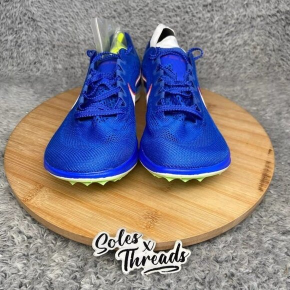 Nike ZoomX Dragonfly Track Field Spikes Sizes Men Racer Blue Lime CV0400-400 - Picture 3 of 6